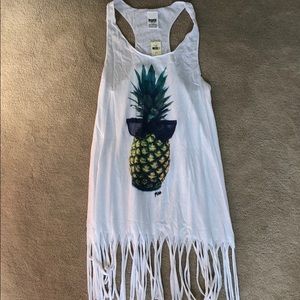 Pineapple beach cover up